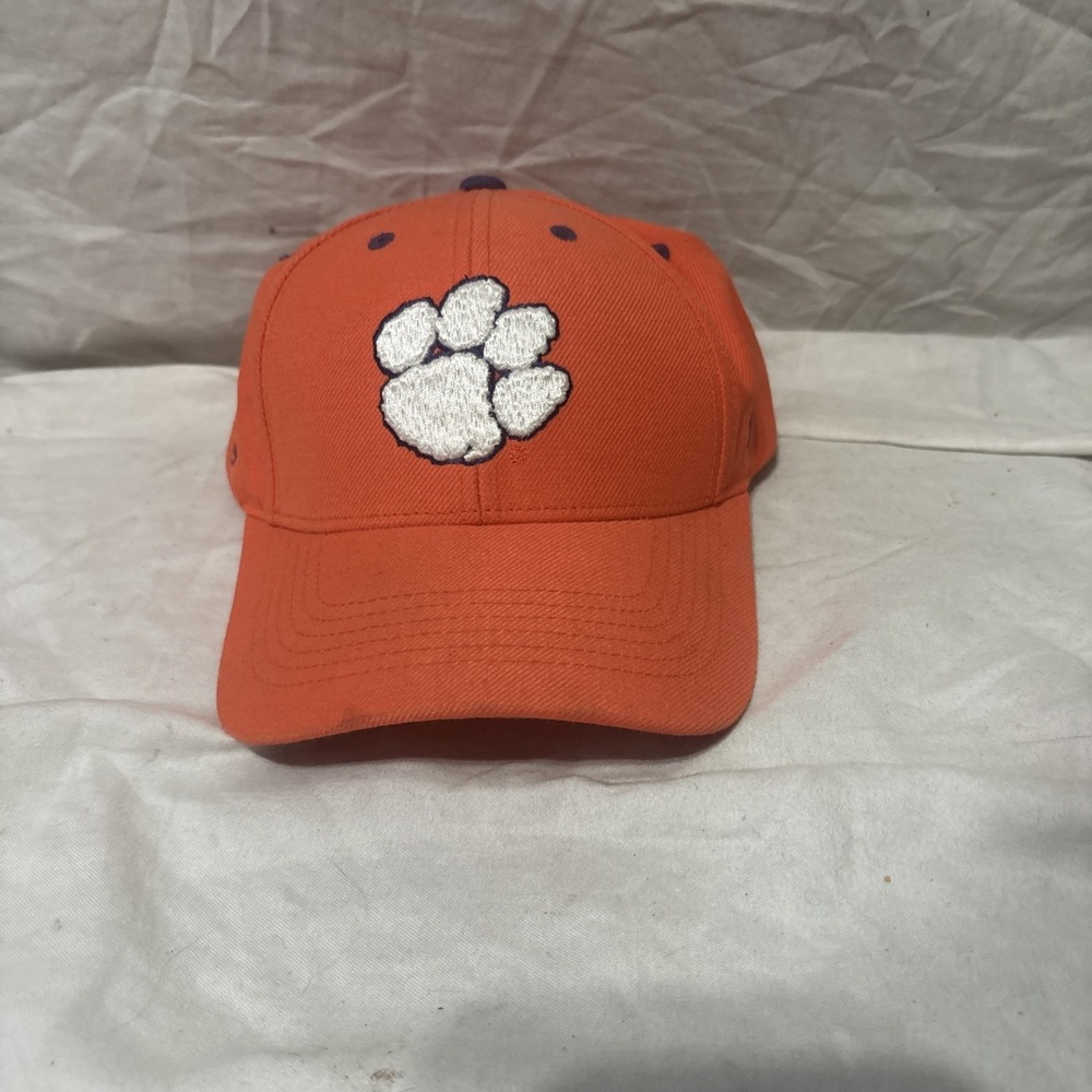 Clemson Tigers Purple Baseball Cap Hat - Top of the World Adjustable Strap